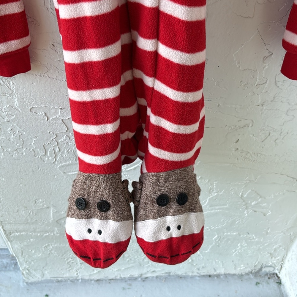 Nick & Nora “Sock Monkey” Onesie - Picture 2 of 3